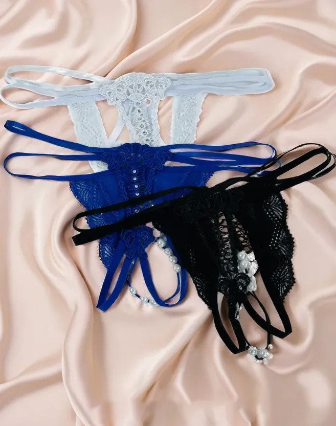 Sexy Hot G String Thong Panty With Pearl