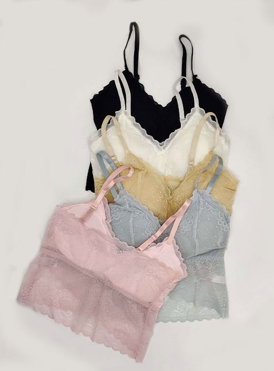 Super Soft Floral Lace Sexy Baby Bra