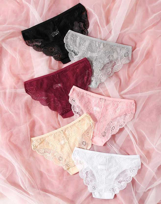 Cotton lace panty