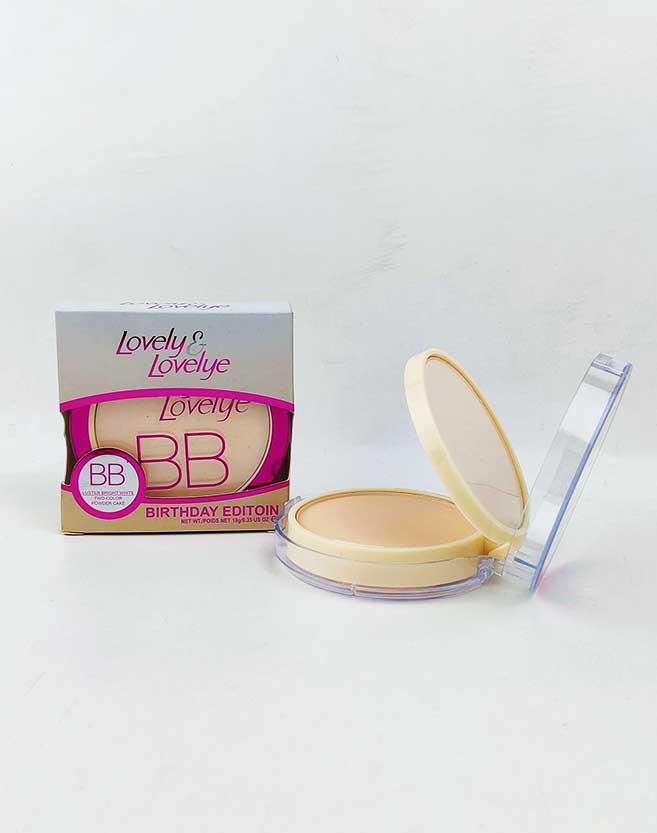 2 in 1 Lovely & Lovelye Nude Color BB Powder