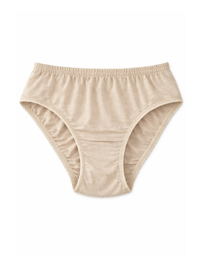Beige Cotton Briefs Panties Pack of 3