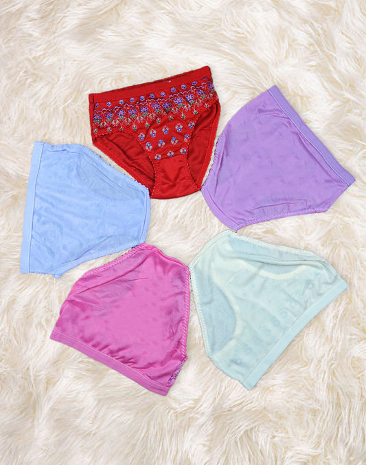 Stretchable Flower Printed panty