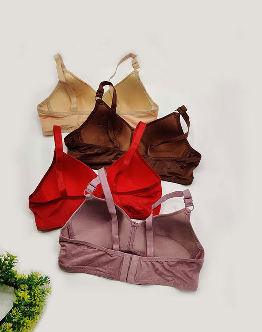 Pack Of 2 Stylo Women's linng Soft padded Bra