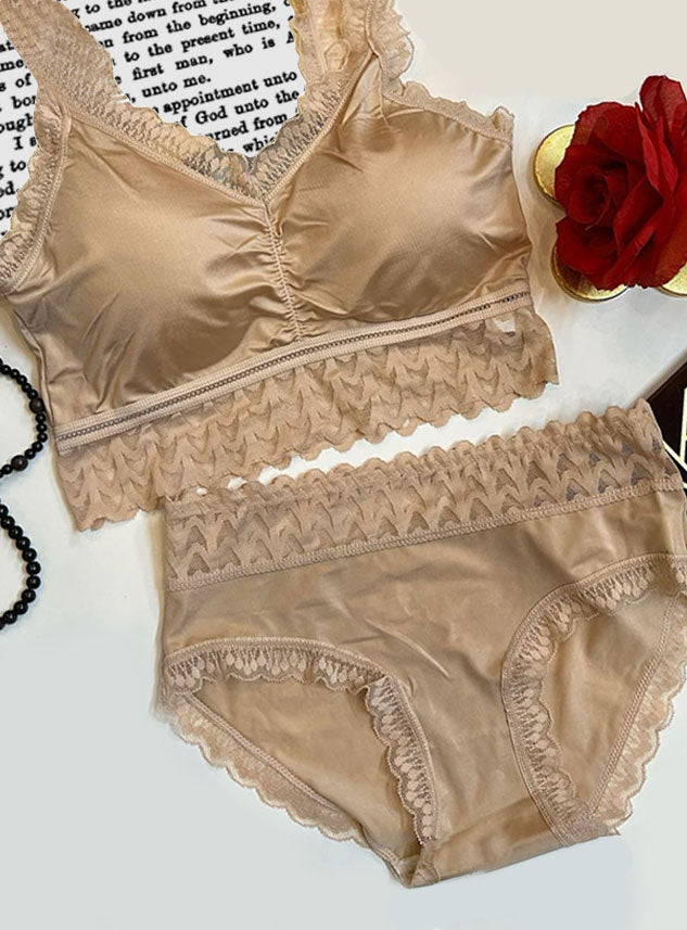 Silky Sexy Bra Set