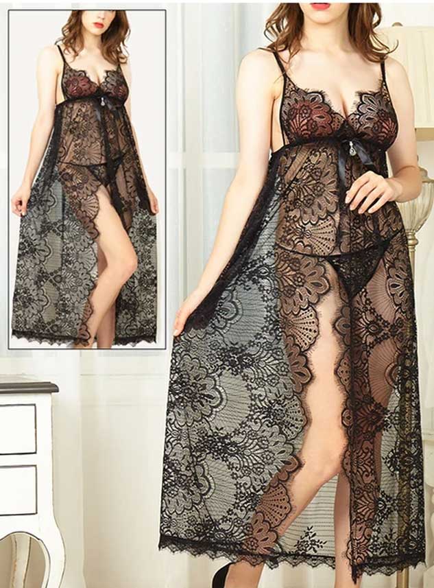 Bridal Full Gaon Sexy Nighty