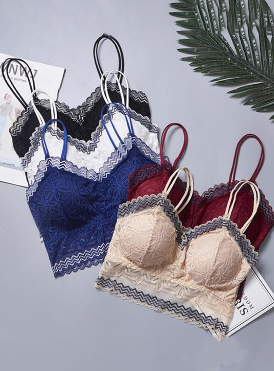 Super soft Light Padded Zig Zag Designe Bra