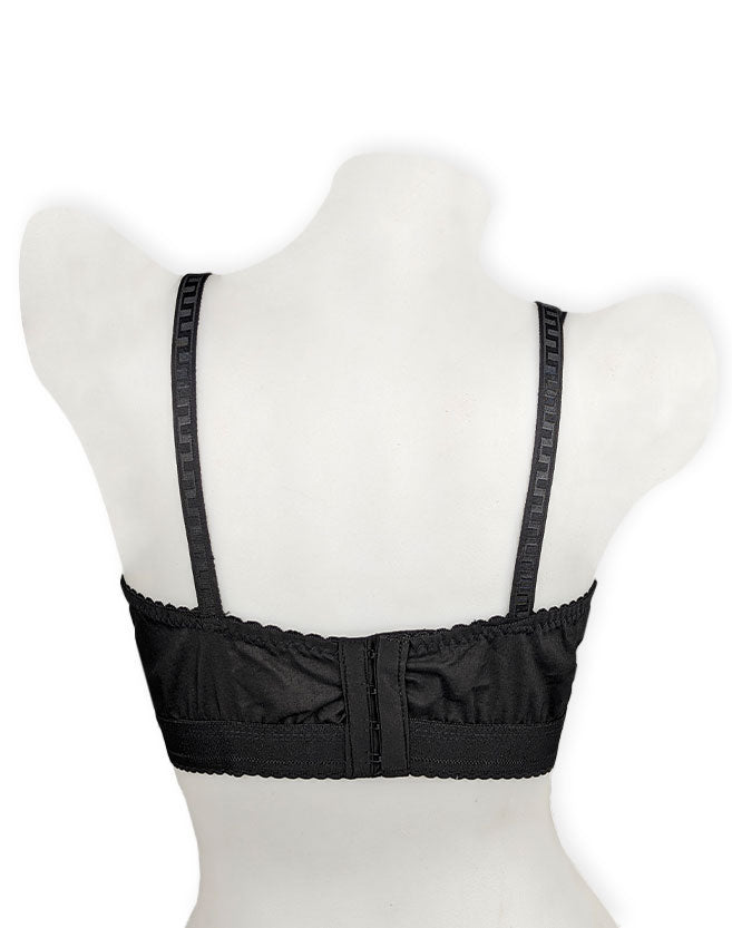 4 Hook Thick Belt Cotton Bra