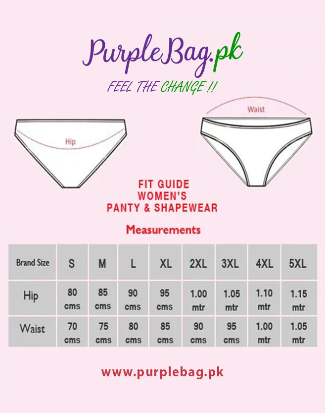 Pack OF 3 Cotton Briefs Panties