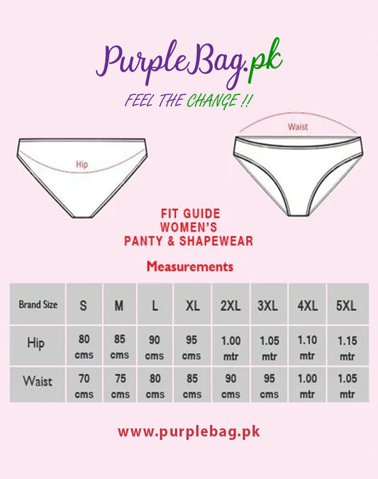 Pack OF 3 Cotton Briefs Panties