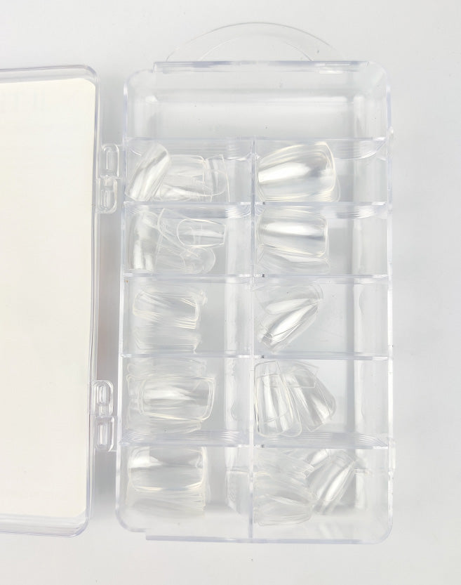 Transparent Artificial Nails (Pack Of 100)