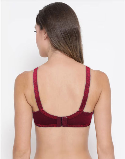 Classic Cotton Bra By Purplebag