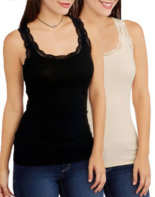 Lace Strap Summer Use Camisole Skin