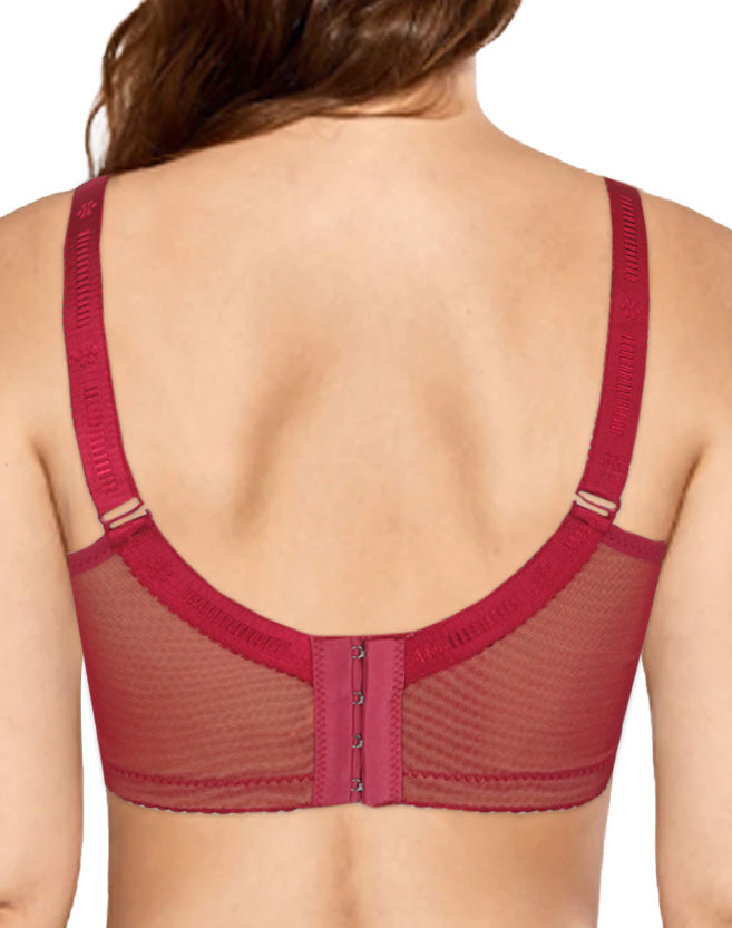 Fancy Lace Net Soft Padded Bra