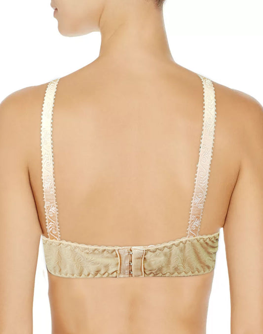 Plus Size Cotton Bra by purple bag