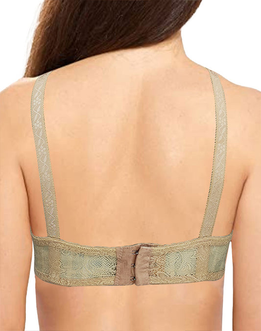 Net Cotton Bra by purple bag