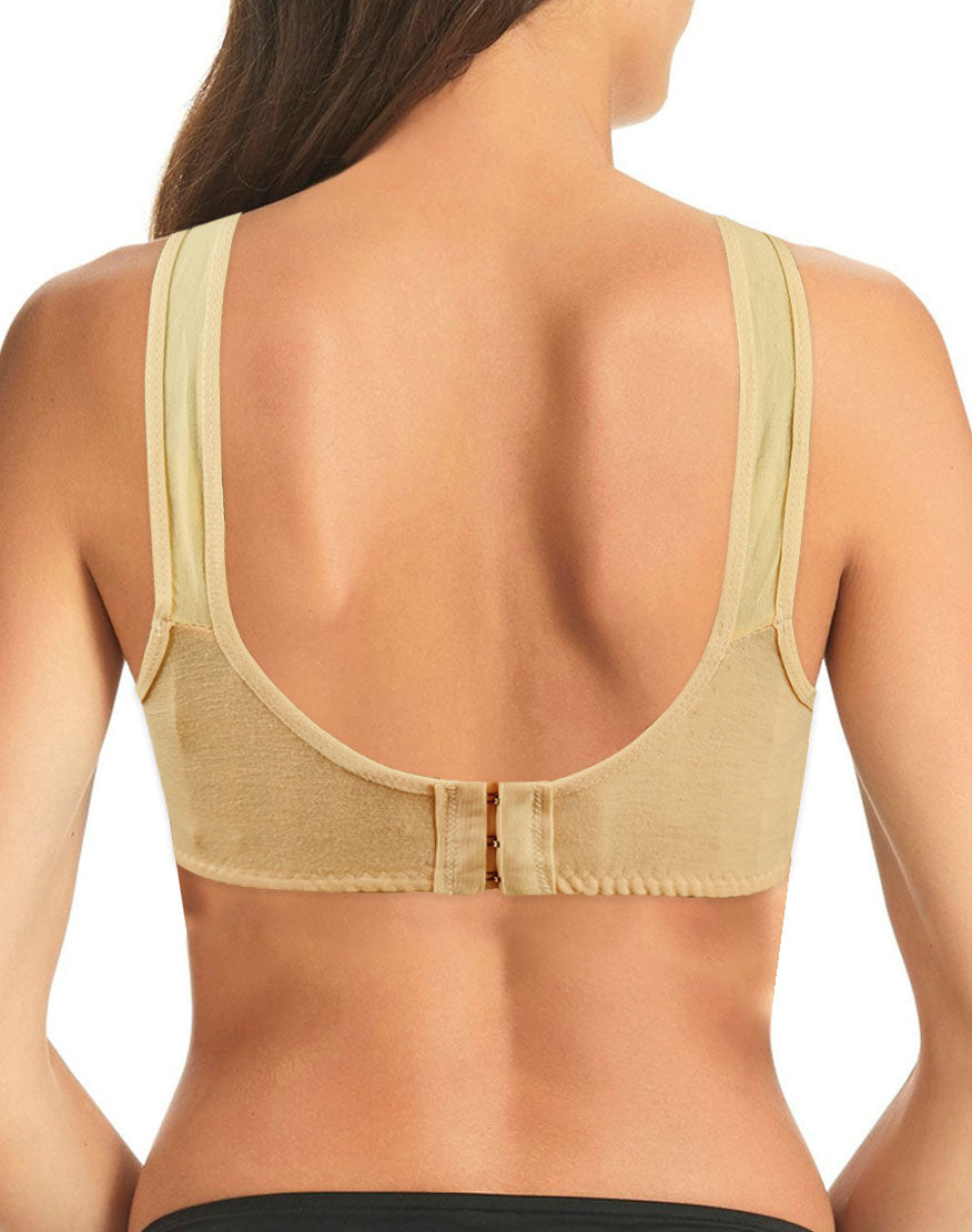 Printed Cotton Bra by purple bag