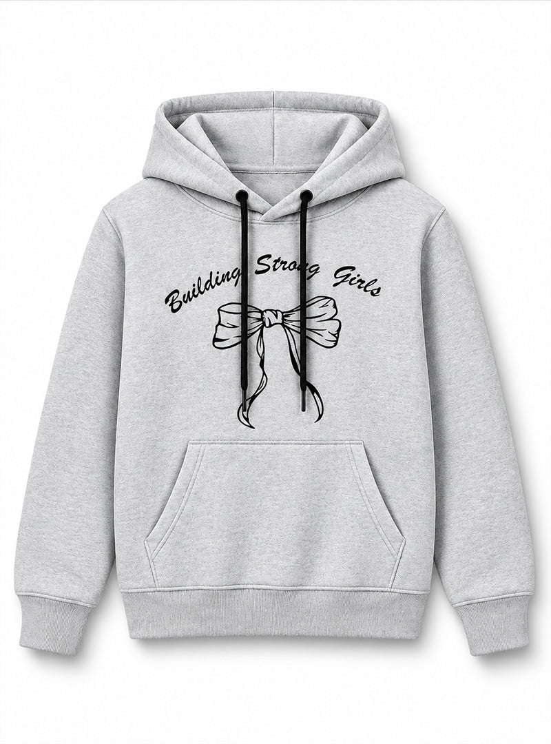 Women Hoodie Strong Bow