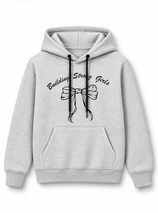 Women Hoodie Strong Bow