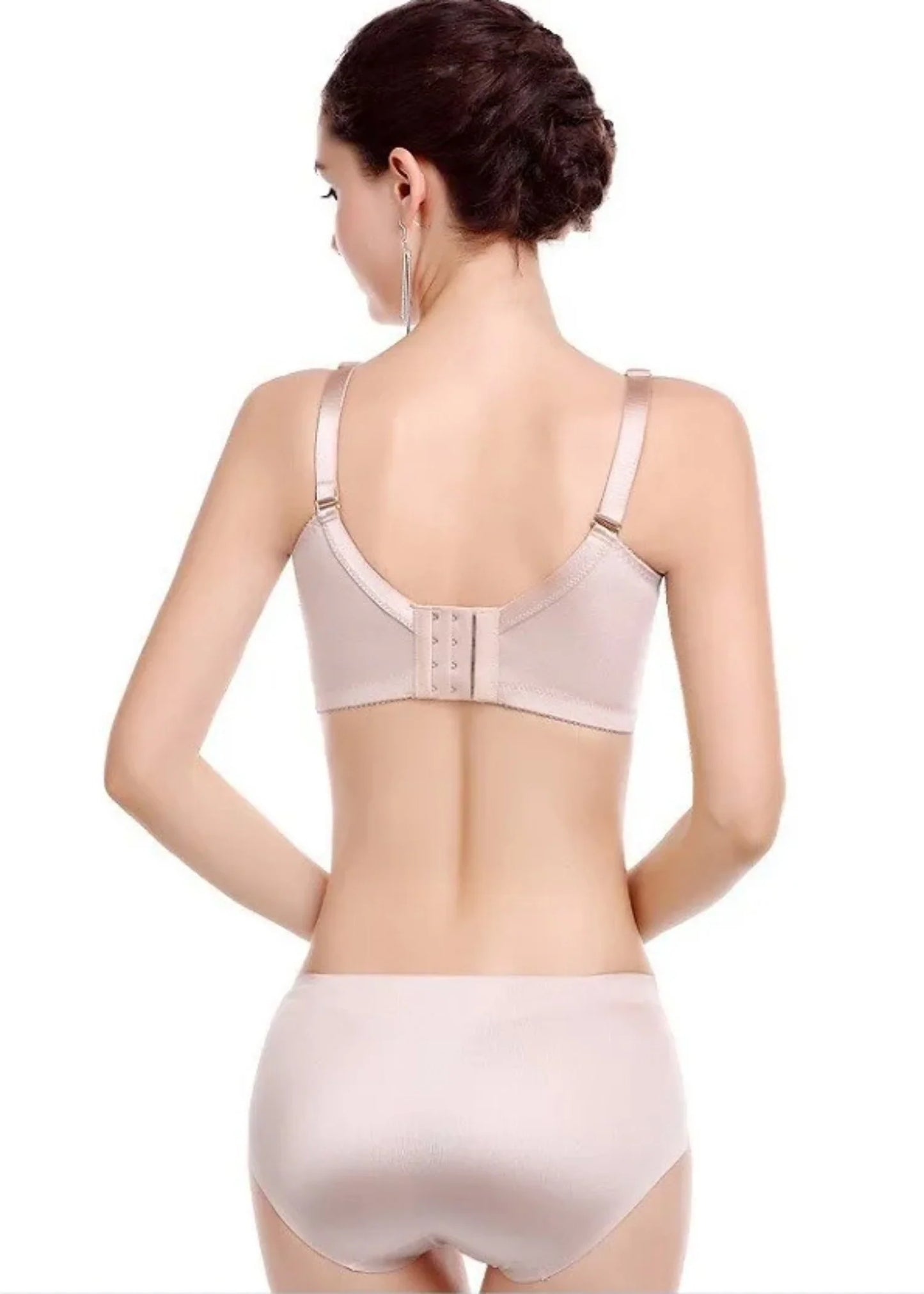 Wire Free Bridal Pushup Bra Skin