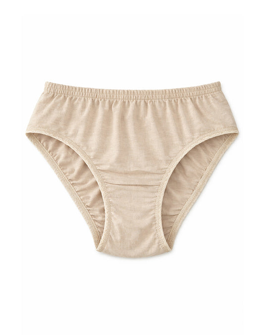Biege Cotton Briefs Panties
