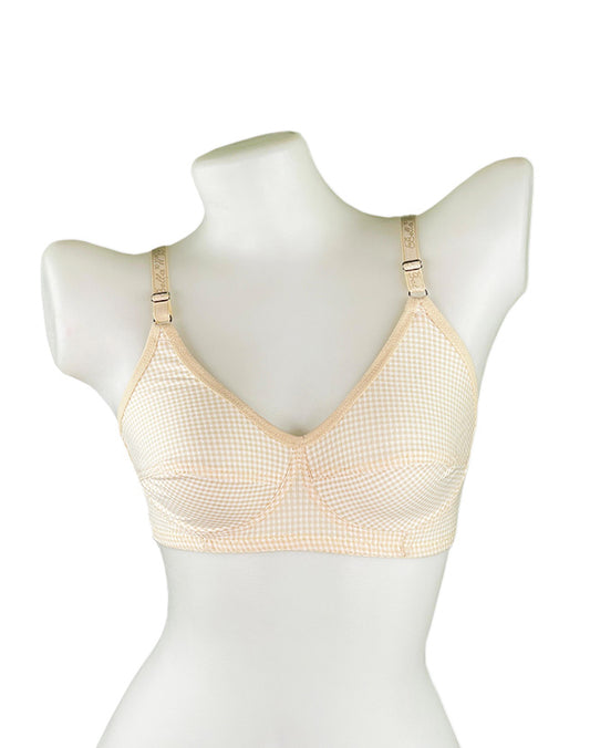 SUPER SOFT CHECK DESIGNE BRA