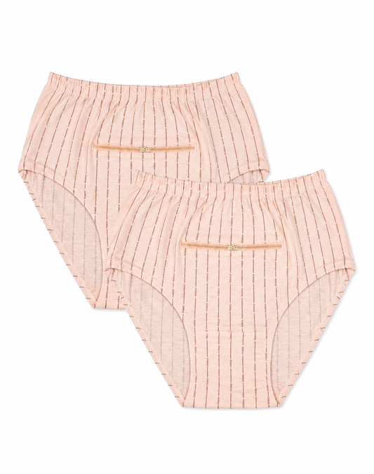 ComfortCare Zip Brief Pack of 2